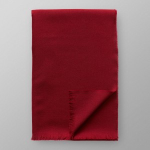 Eton Burgundy Merino Wool Scarf